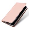 Dux Ducis Skin Pro iPhone 11 oldalra nyíló tok, rozé arany