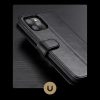 Dux Ducis Kado iPhone 11 Pro oldalra nyíló tok, fekete