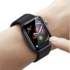 Baseus Apple Watch 4 (40mm) Glass Screen 5D Full Glue teljes kijelzős edzett üvegfólia (tempered glass), 9H keménységű, fekete