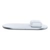 Baseus Simple 2in1 Wireless Charger for Smartphones and AirPods , vezeték nélküli töltő, 2A, 15W, fehér