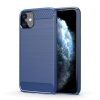 Carbon Case Flexible iPhone 11 hátlap, tok, sötétkék