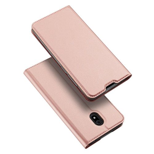 Dux Ducis Skin Pro Xiaomi Redmi 8A oldalra nyíló tok, rózsaszín