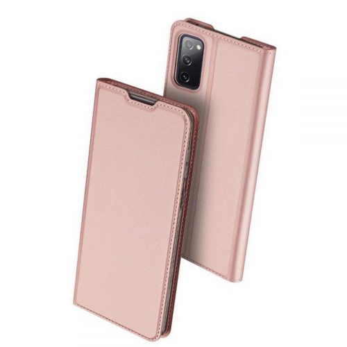 Dux Ducis Skin Pro Samsung Galaxy S20 Plus oldalra nyíló tok, rózsaszín