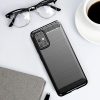 Carbon Case Flexible Samsung Galaxy S20 Ultra hátlap, tok, fekete