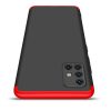 Full Body Case 360 Samsung Galaxy A51, hátlap, tok, fekete-piros