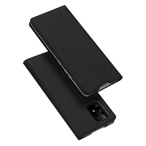 Dux Ducis Skin Pro Samsung Galaxy S10 Lite oldalra nyíló tok, fekete