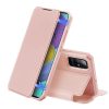 Dux Ducis Skin X Samsung Galaxy A51 oldalra nyíló tok, rózsaszín