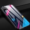 Color Glass Case 4 iPhone Xr edzettüveg hátlap, tok, mintás, színes