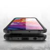 Hybrid Armor Tough Rugged Samsung Galaxy Note 10 Lite ütésálló hátlap, tok, fekete