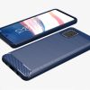 Carbon Case Flexible Samsung Galaxy Note 10 Lite hátlap, tok, fekete