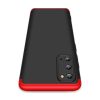 Full Body Case 360 Samsung Galaxy S20, hátlap, tok, fekete-piros