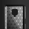 Carbon Case Flexible Xiaomi Redmi Note 9S hátlap, tok, fekete