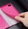 Dux Ducis Kado iPhone 7/8/SE (2020) oldalra nyíló tok, rózsaszín