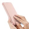 Dux Ducis Skin X Samsung Galaxy Note 10 Lite oldalra nyíló tok, rozé arany