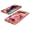 Spigen Ciel Samsung Galaxy S10 hátlap, tok, rózsa mintás, átlátszó