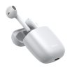 Baseus W04 Wireless Earphone, Headset, vezeték nélküli töltés funkcióval, fehér