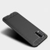 Carbon Case Flexible Xiaomi Mi 10 Lite hátlap, tok, fekete