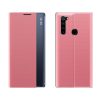 New Sleep Case Xiaomi Redmi Note 8T oldalra nyíló tok, rózsaszín