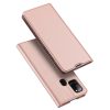 Dux Ducis Skin Pro Samsung Galaxy A21s oldalra nyíló tok, rózsaszín