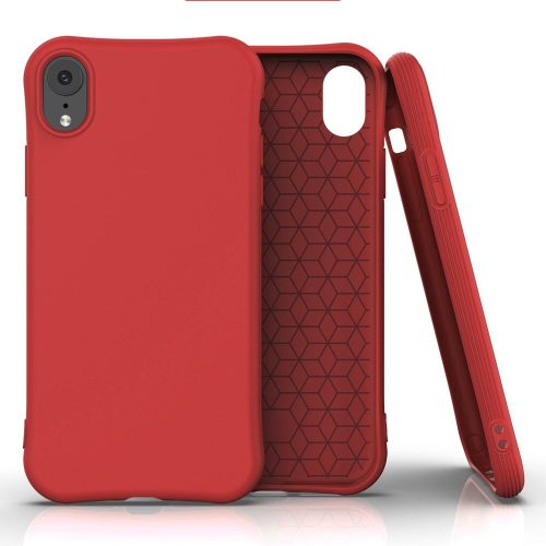 Soft Color Flexible Case iPhone Xr hátlap, tok, piros