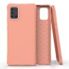 Soft Color Flexible Case Samsung Galaxy A71 ütésálló hátlap, tok, narancs