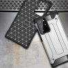 Hybrid Armor Tough Rugged Samsung Galaxy Note 20 Ultra ütésálló hátlap, tok, fekete
