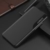 Eco Leather View Case Samsung Galaxy S20 Ultra oldalra nyíló tok, fekete