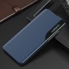 Eco Leather View Case Samsung Galaxy S20 oldalra nyíló tok, sötétkék