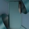 Eco Leather View Case Samsung Galaxy A70 oldalra nyíló tok, fekete
