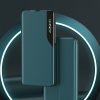 Eco Leather View Case Xiaomi Mi 10 Pro/Mi 10 oldalra nyíló tok, fekete
