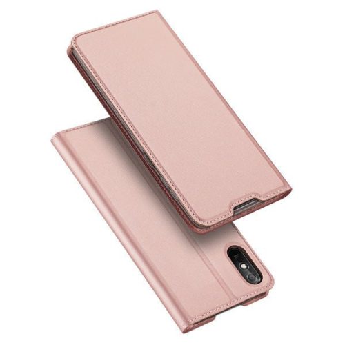 Dux Ducis Skin Pro Xiaomi Redmi 9A/9AT/9i oldalra nyíló tok rózsaszín
