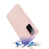 Dux Ducis Skin X Samsung Galaxy S20 FE oldalra nyíló tok, rózsaszín