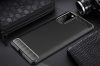 Carbon Case Flexible Samsung Galaxy S20 FE hátlap, tok, fekete