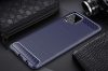 Carbon Case Flexible Samsung Galaxy A42 5G hátlap, tok, fekete