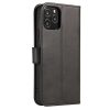 Smart Elegant Huawei P40 Lite E/Y7P oldalra nyíló tok, fekete