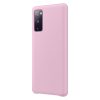 Silicone Case Soft Flexible Rubber Samsung Galaxy S20 FE hátlap, tok, rózsaszín