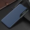 Eco Leather View Case Samsung Galaxy S20 FE oldalra nyíló tok, kék