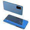 Clear View Case cover Huawei P Smart (2021)/Y7A oldalra nyíló tok, kék
