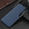 Eco Leather View Case Samsung Galaxy A72 5G/A72 4G oldalra nyíló tok sötétkék