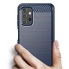 Carbon Case Flexible Samsung Galaxy A32 hátlap, tok, sötétkék