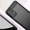 Carbon Case Flexible Samsung Galaxy A52 5G/A52 4G hátlap, tok, fekete