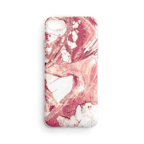 Wozinsky Marble cover Samsung Galaxy A32 márvány mintás hátlap, tok, rózsaszín