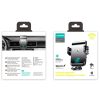 Joyroom JR-ZS214 Car Air Vent Charger 15W univerzális autós telefontartó és QI indukciós vezetéknélküli töltő szellőzőrácsra, fekete