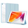 Dux Ducis Toby Series iPad 7/8/9 10.2" (2019/2020/2021) ütésálló, oldalra nyíló smart tok, érintőceruza tartóval, világoskék