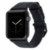 Case Mate watch  black leather 42mm