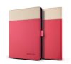 VRS Design (VERUS) Galaxy TabS 10.5 Crayon Two-Tone Diary Case oldalra nyíló bőr tok, rózsaszín-bézs