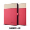 VRS Design (VERUS) Galaxy TabS 10.5 Crayon Two-Tone Diary Case oldalra nyíló bőr tok, rózsaszín-bézs