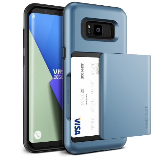 VRS Design (VERUS) Samsung Galaxy S8 Damda Glide hátlap, tok, kék