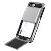 VRS Design (VERUS) iPhone 7/8 New Damda Folder hátlap, tok, ezüst