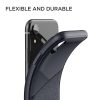 VRS Design (VERUS) iPhone Xr Leather Fit hátlap, tok, sötétkék